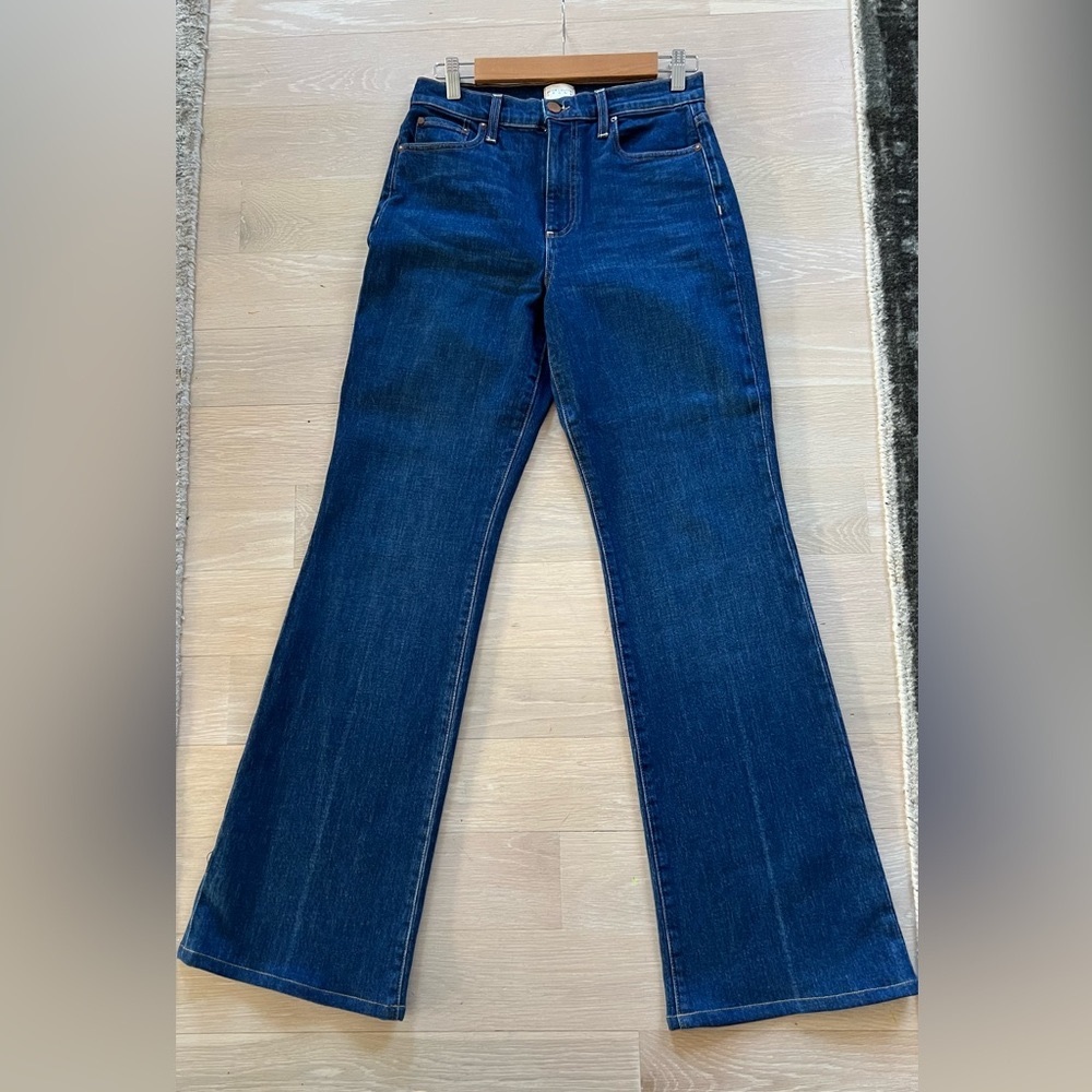 Alice + Olivia flared jeans.